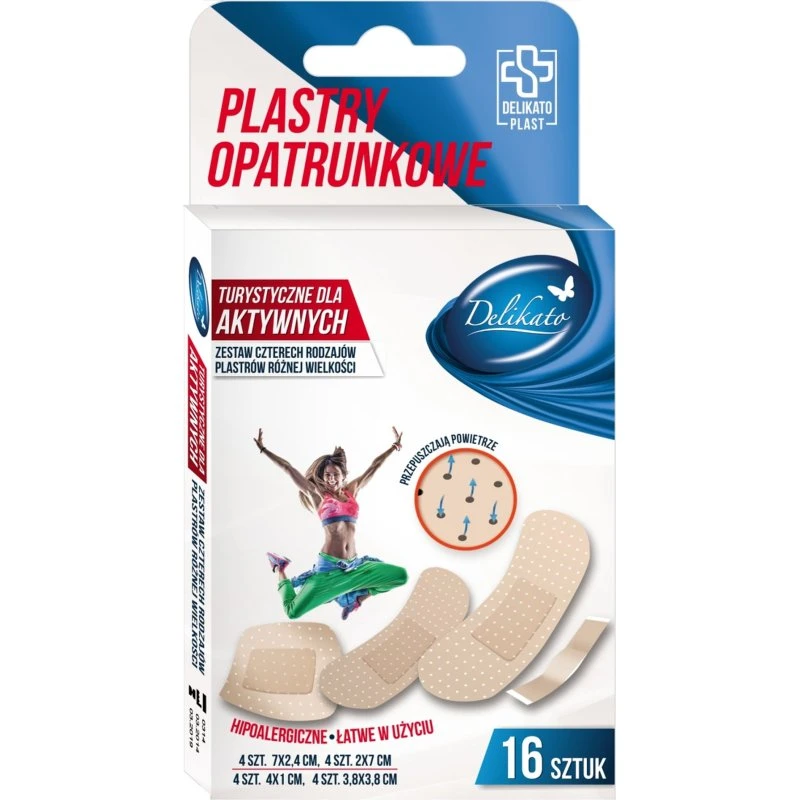 Delikato Plastry Turystyczne 16 sztuk