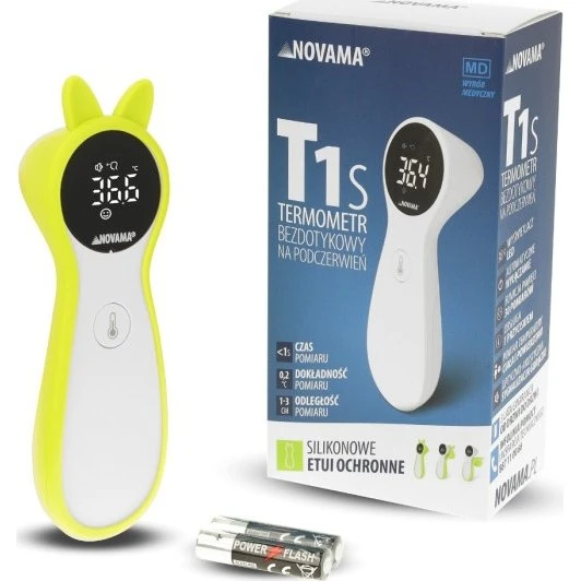 Novama T1S Termometr bezdotykowy na podczerwień