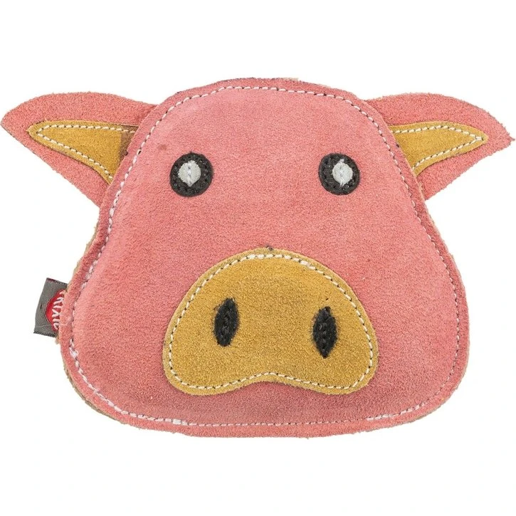 Trixie Świnia Skórzana Zabawka Dla Psa 19 cm