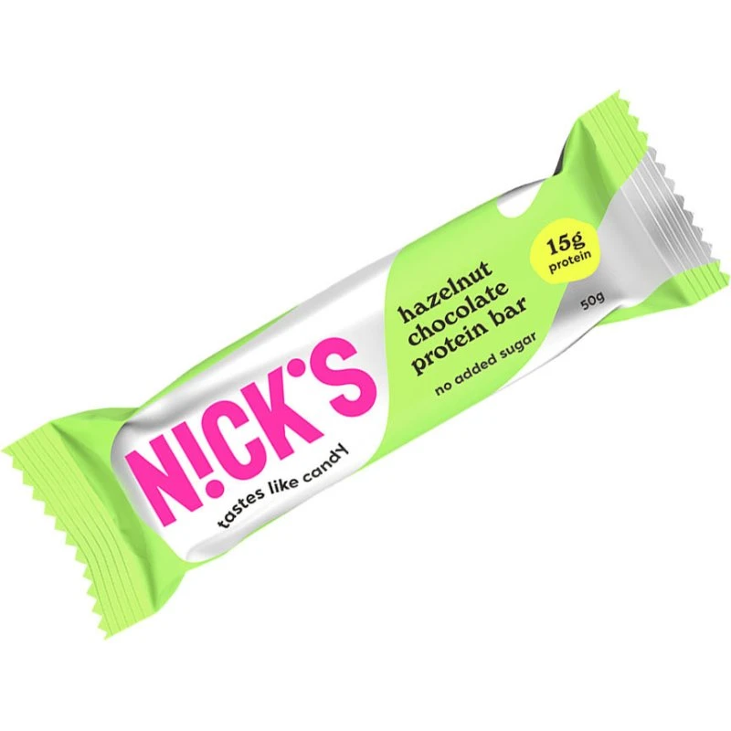 NICK'S Baton Proteinowy Orzech Laskowy bez Cukru 50g