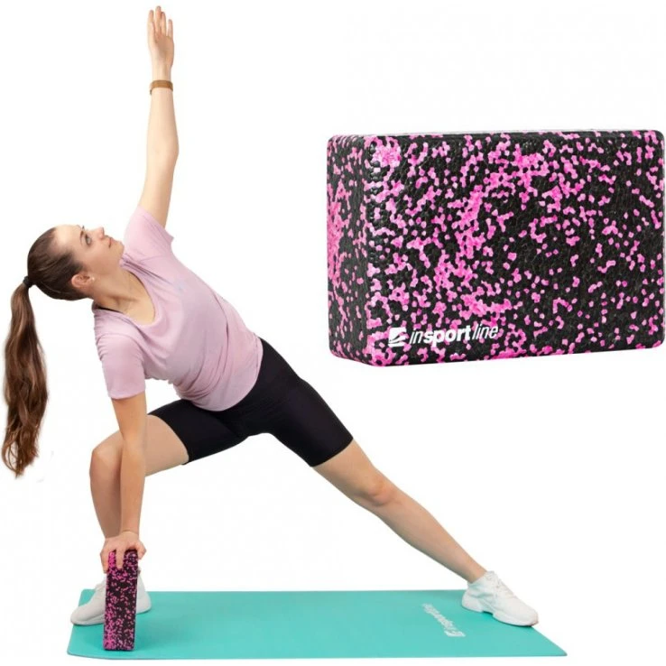 Pinkdot inSPORTline Klocek do jogi 23×15×8 cm EPP