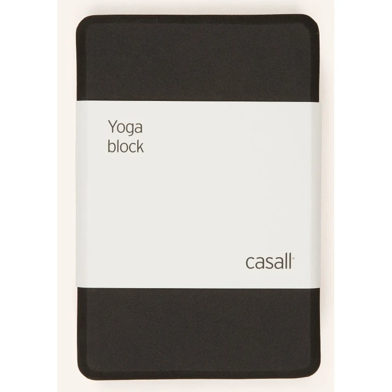 Casall Klocek do Jogi Czarny 23x15x7,5 cm