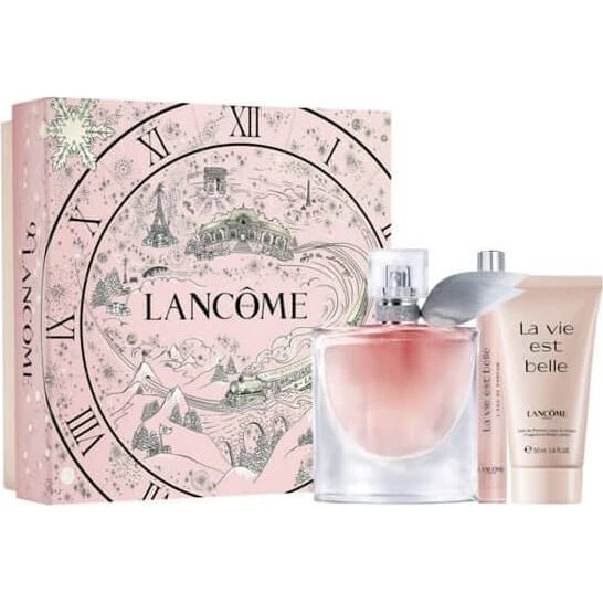 Lancôme La Vie est Belle Zestaw 50 ml EDP + 10 ml + Balsam 50 ml