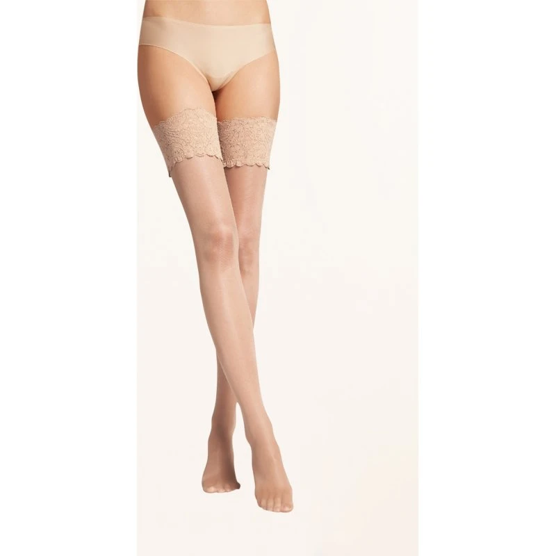 Wolford Satin Touch 20 Denier Stay Ups czarne