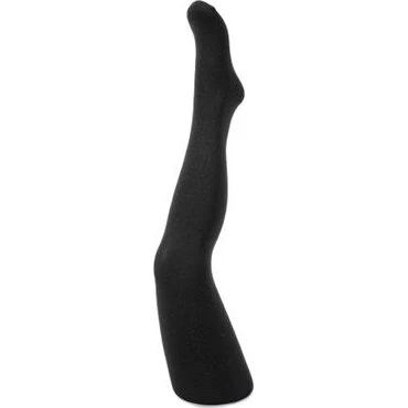 Microfibra Rajstopy 40 DEN czarne z brokatem 140-146