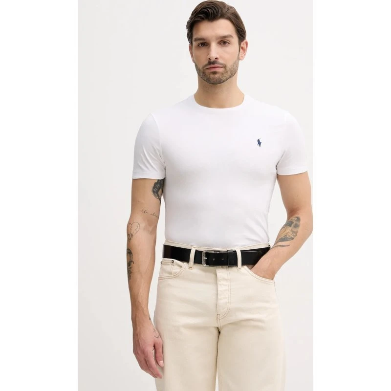 Polo Ralph Lauren T-shirt bawełniany 2-pack biały męskie