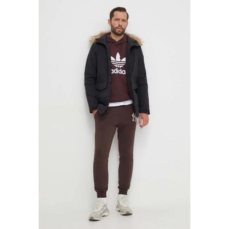 adidas Kurtka zimowa czarna z recyklingu IK0553
