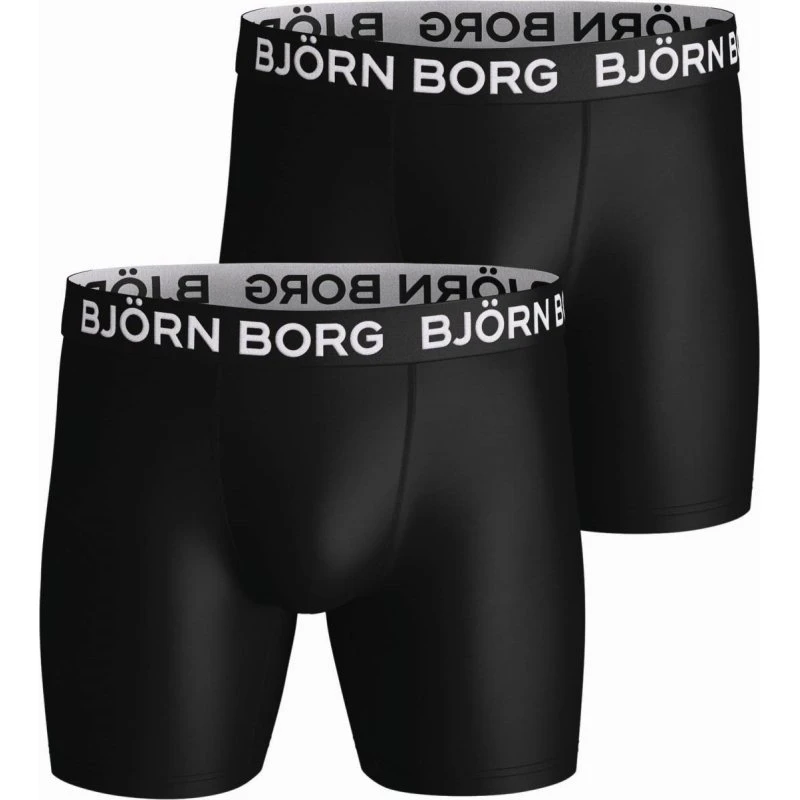 Björn Borg Performance Boxer 1572 Czarny 2-Pak