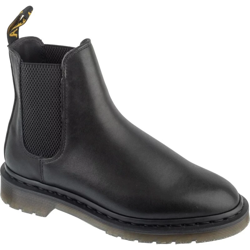 Dr. Martens Graeme Chelsea Boots Czarne Skóra Licowa Unisex 36