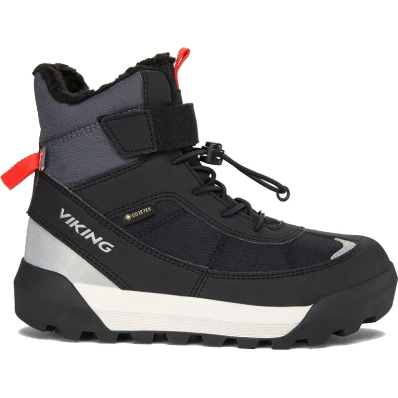 Viking Expower Warm GTX 3-94120-277 Dziecięce Buty Czarno-Antracytowe