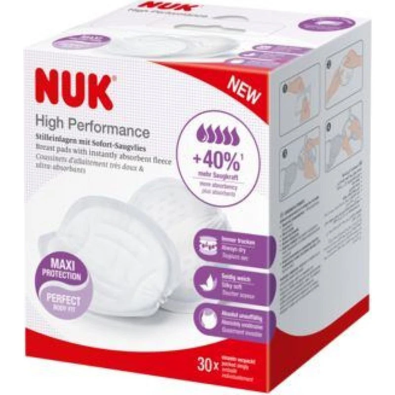 NUK Wkładki laktacyjne High Performance 30 szt.