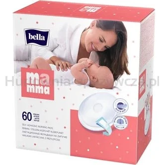 Bella Mamma Wkładki Laktacyjne Z Przylepcem 60 Szt