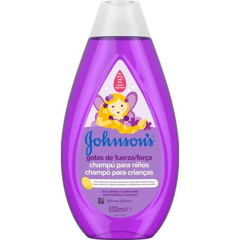 Johnson's Baby Strength Drops Szampon Dziecięcy 500ml