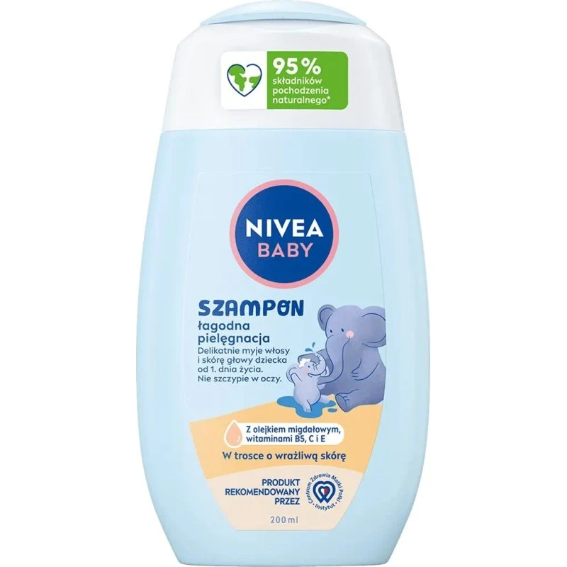 Nivea Baby Szampon Łagodna Pielęgnacja 200 ml