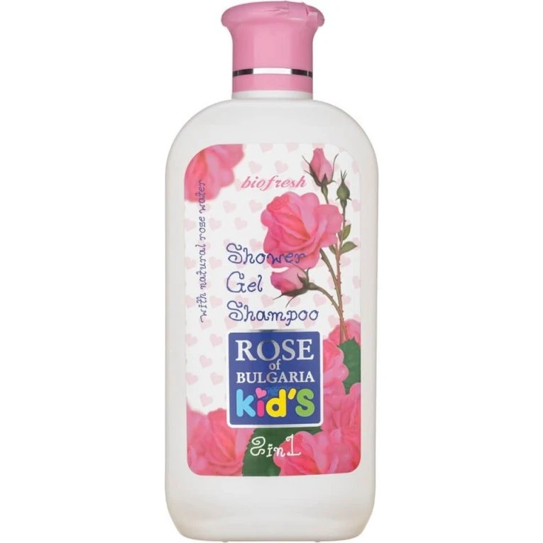 BioFresh Szampon i Żel 2w1 dla Dzieci z Wodą Różaną 200 ml