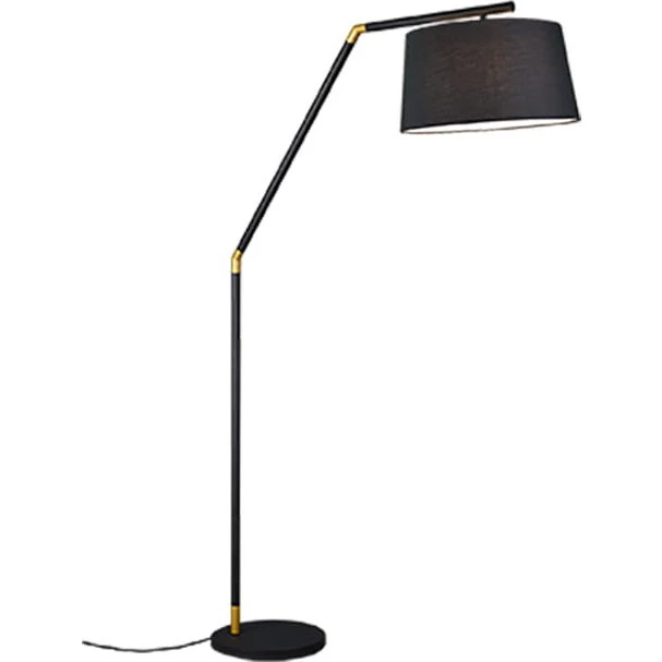 Trio Lampa podłogowa TRACY czarno-biała 175 cm
