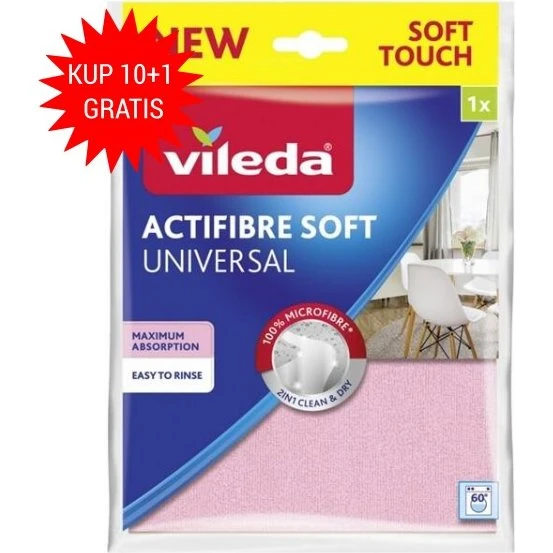 Vileda Actifibre Soft 1 szt. mikrofibra