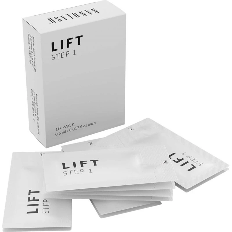 Nanolash Step 1 Lift - Aktywator do liftingu rzęs (10 saszetek)
