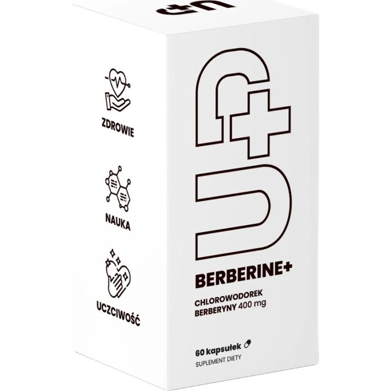 UP Health Pharma Berberine 60 kapsułek - Ekstrakt z korzenia berberysu