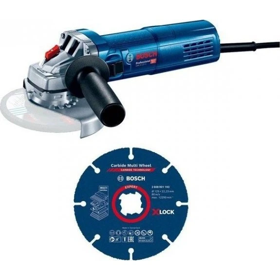 Bosch GWS 9-125 S 125mm Szlifierka Kątowa + Tarcza