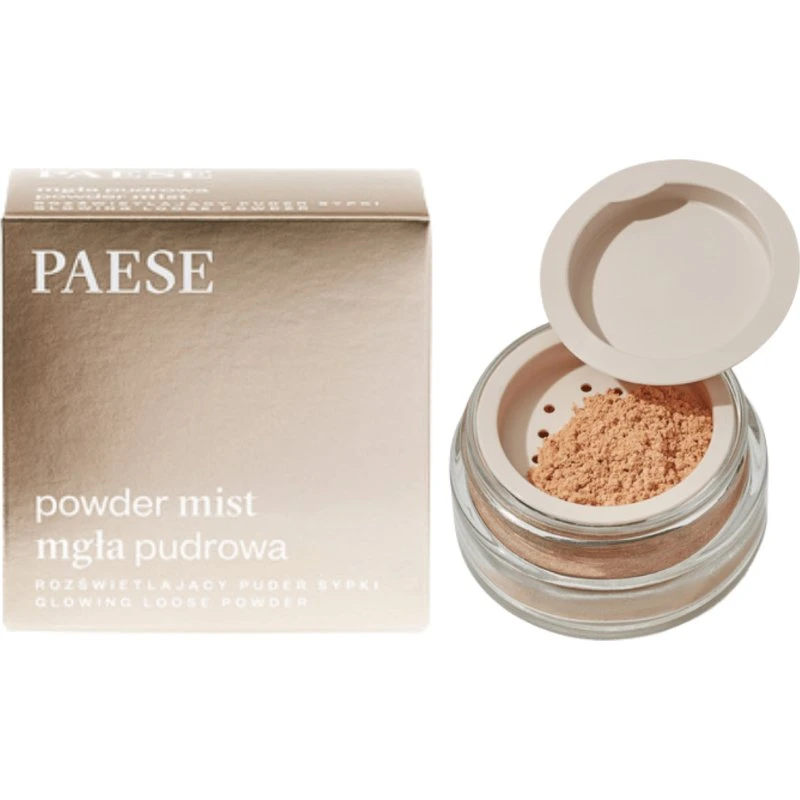 Paese Powder Mist Glowing Loose Powder 02 Natural Beige, 5 g