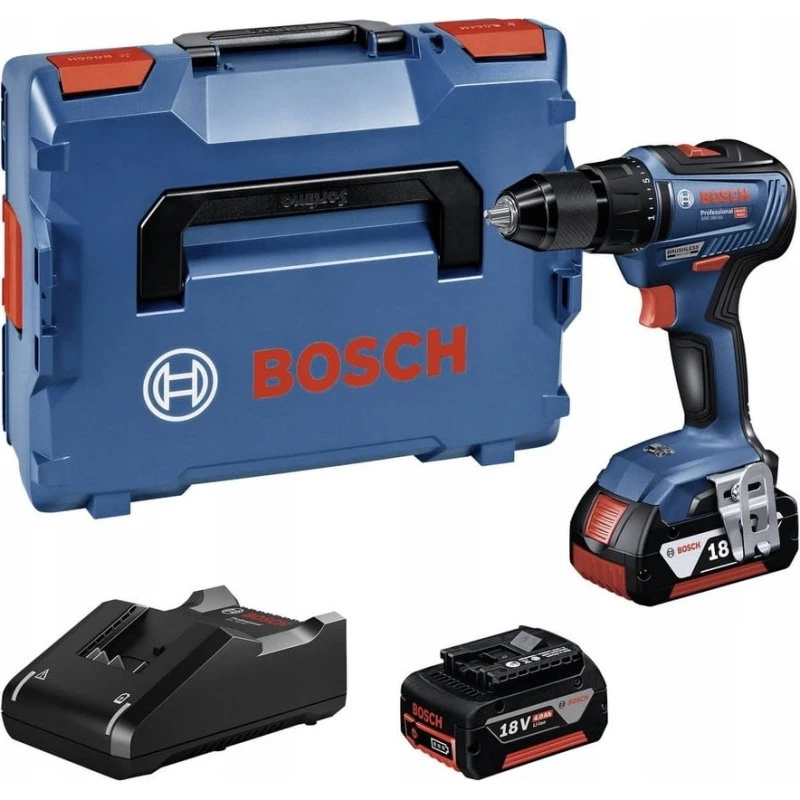 Bosch GBH 18V-55NM 2x 4Ah z walizką i ładowarką
