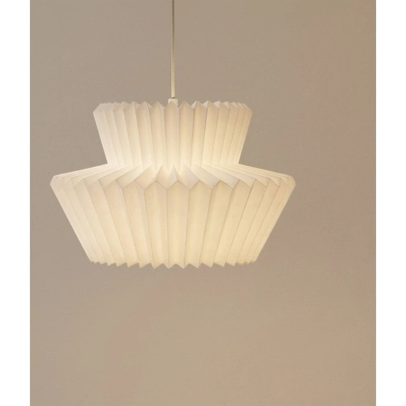 Lindby Magali Lampa Wisząca Biała Papierowa Ø 45 cm