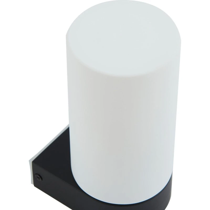 Lucande Basolo Lampa Ścienna H17,2 IP44 Czarna
