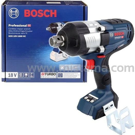 Bosch GDS 18V-1600 HC 18V, 1600 Nm, 2x8,0 Ah, bezszczotkowy