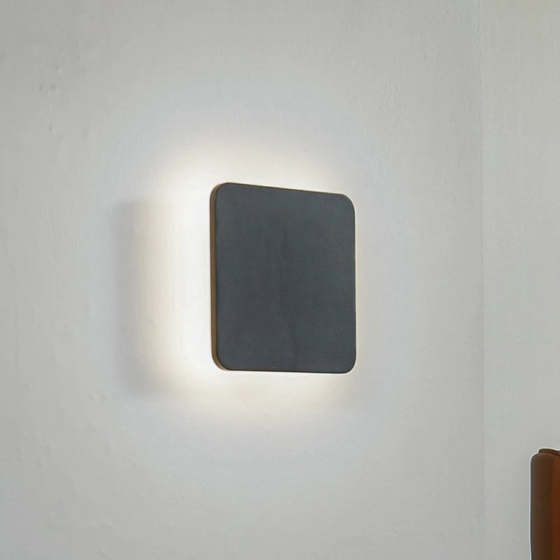 Lucande Elrik LED Lampa Ścienna 22 cm Czarny