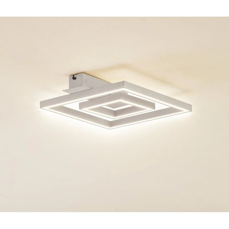 Lindby Madamo Lampa Sufitowa LED Biała 30 cm
