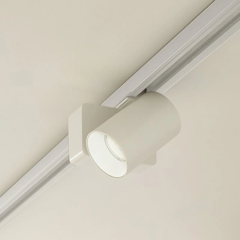 Lindby Linaro/Brinja Reflektor LED do szyny, Biały