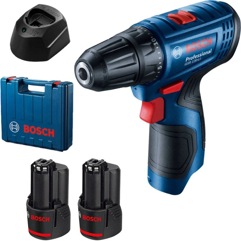 Bosch GSR 120-Li Professional 12V 2x2,0Ah