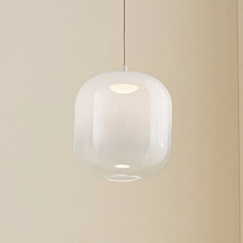 Lucande Avelina LED Lampa Wisząca Biała, Ø 14 cm