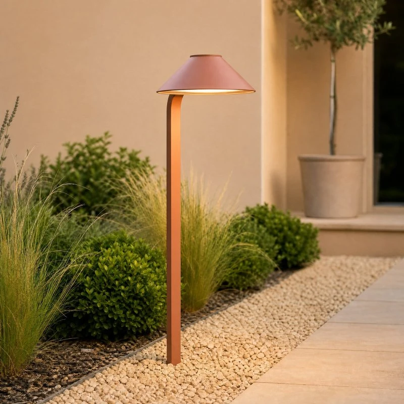 Lindby Capelo Lampa Ogrodowa LED, Kolor Gliniany, 78 cm, IP65