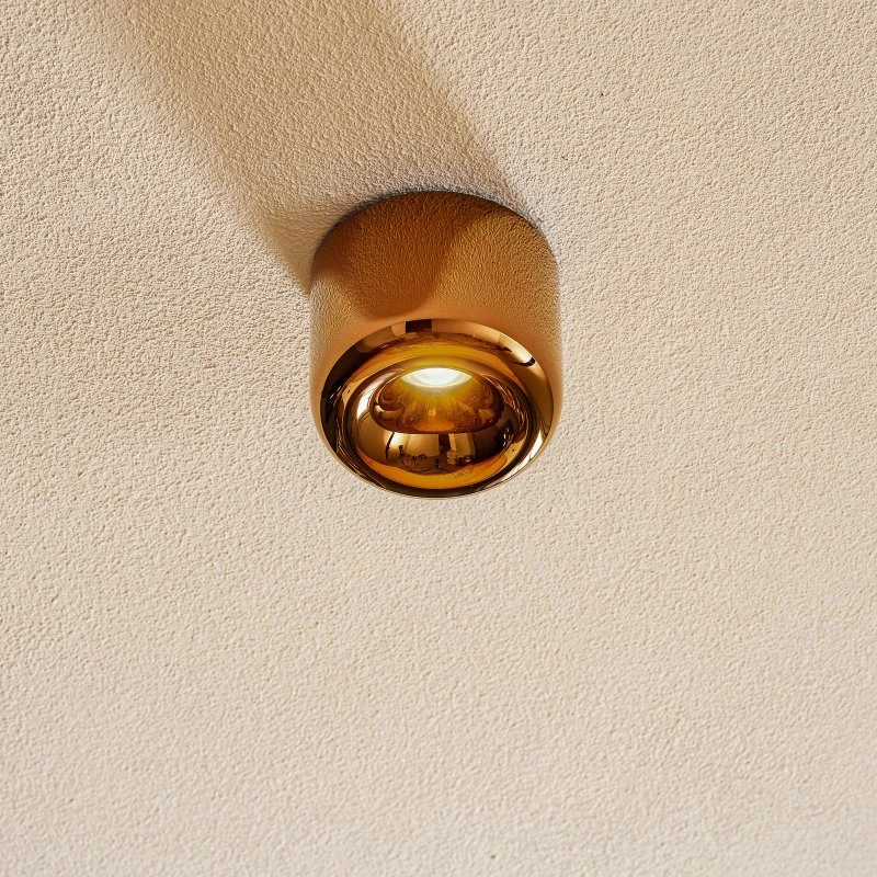serien.lighting Cavity Ceiling S - Lampa sufitowa, brązowa