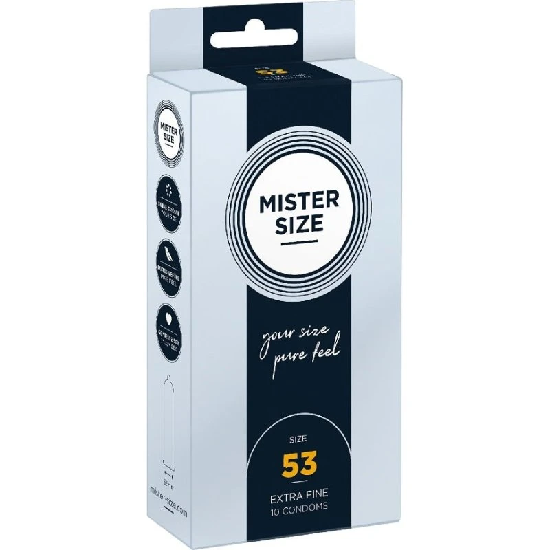 Mister Size prezerwatywy 53mm (10 sztuk)