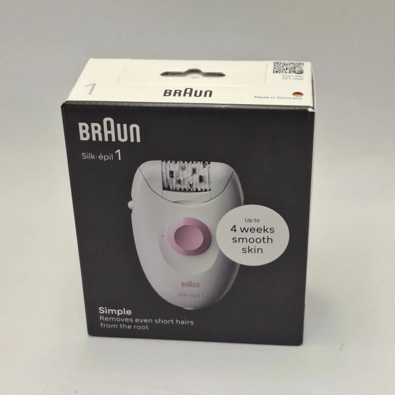 Braun Silk-épil 1 1-000 biało-różowy