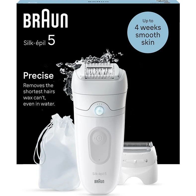 Braun Silk-EPIL 5 5-041 Depilator Biały
