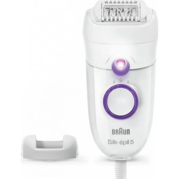 Braun Silk-epil 5 5-505P – Depilator z 28 pęsetami