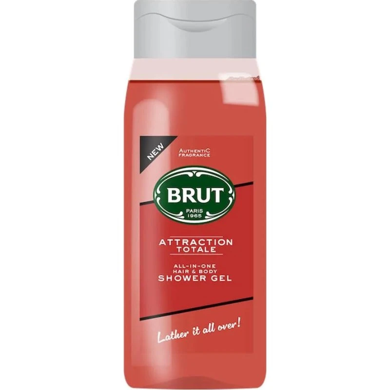 Brut Attraction Totale żel do mycia ciała i włosów 500ml