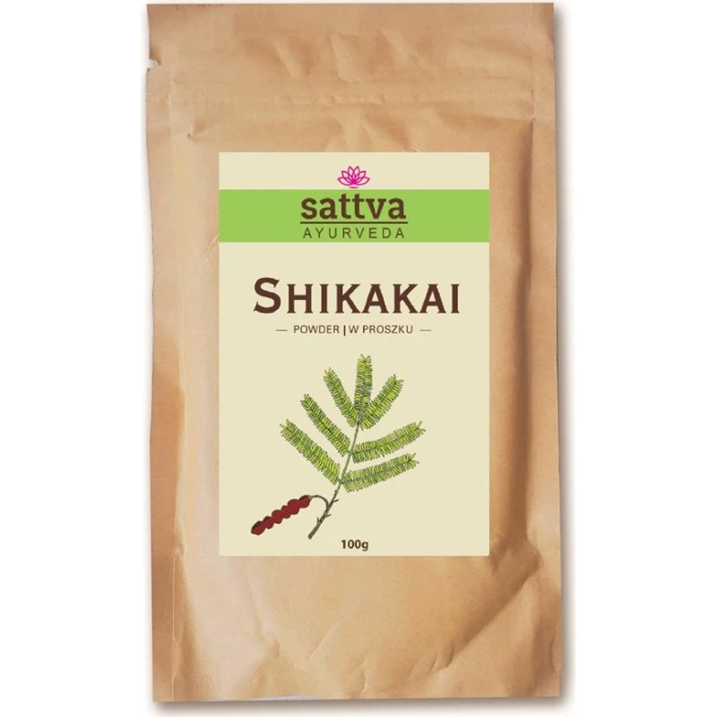 Sattva Powder Shikakai – naturalny proszek do włosów 100g