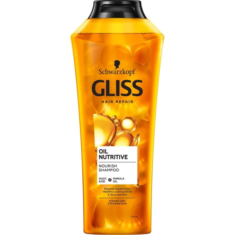 Gliss Oil Nutritive Shampoo 400ml - Szampon do włosów przesuszonych