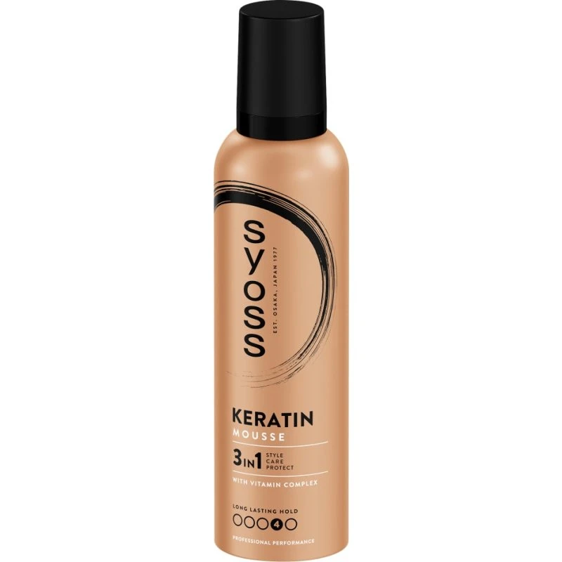Syoss Keratin pianka do włosów nadająca połysk 250ml