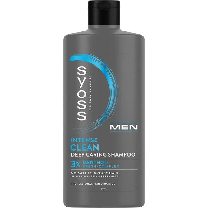 Syoss Men Intense Clean szampon do włosów normalnych i przetłuszczających się 440ml