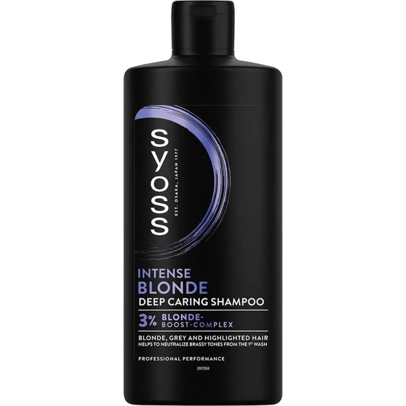 Syoss Intense Blonde szampon do włosów blond, siwych i rozjaśnionych 440ml