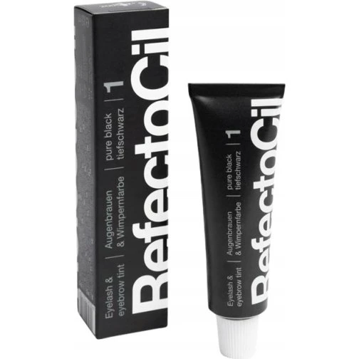 RefectoCil Henna do brwi i rzęs 15ml 1 Pure Black