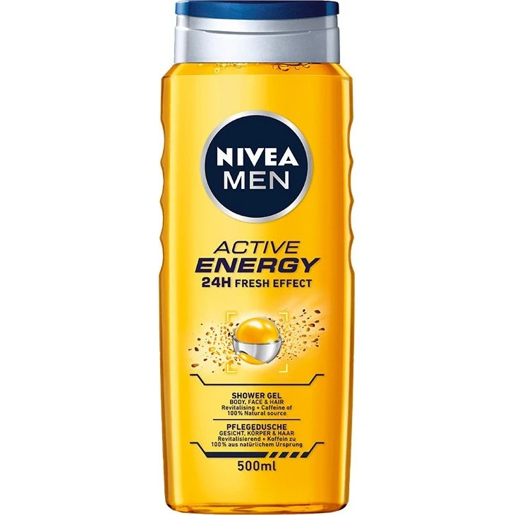 Nivea Men Active Energy żel pod prysznic 500ml