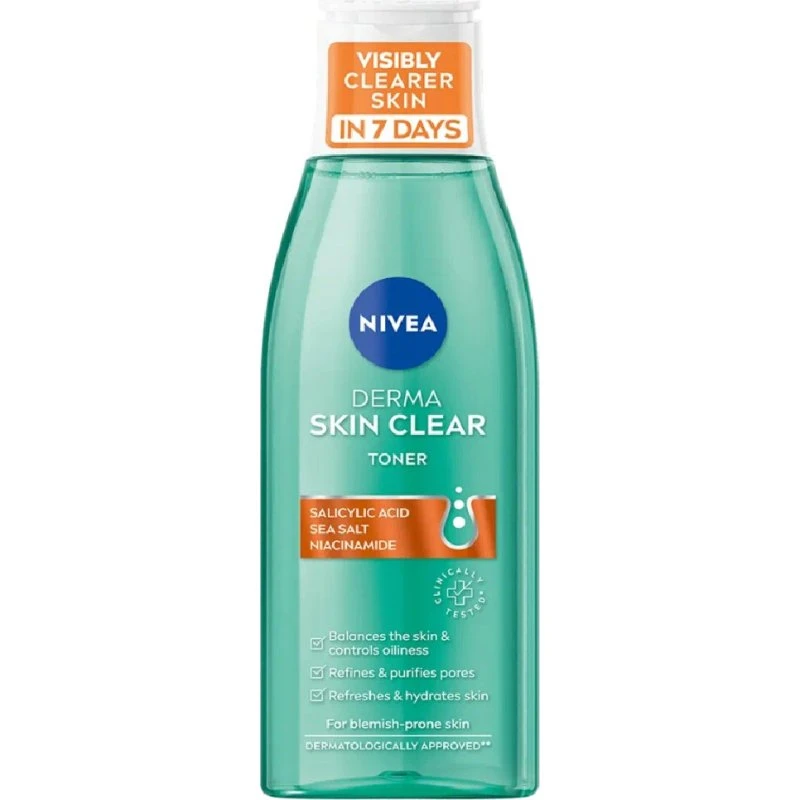 Nivea Derma Skin Clear tonik normalizujący 200ml