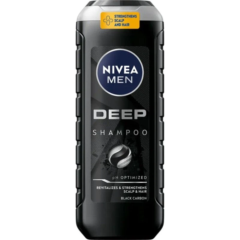 Nivea Men Deep Szampon z Czarnym Węglem 500ml